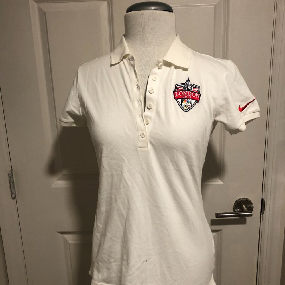 London Olympics White Polo - Nike